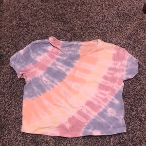 Aeropostale tie dye baby tee